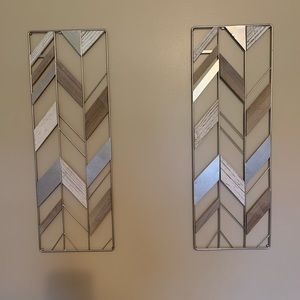 Hobby Lobby Chevron Metal Wall Decor